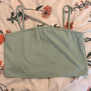 Shein lime greenish tank